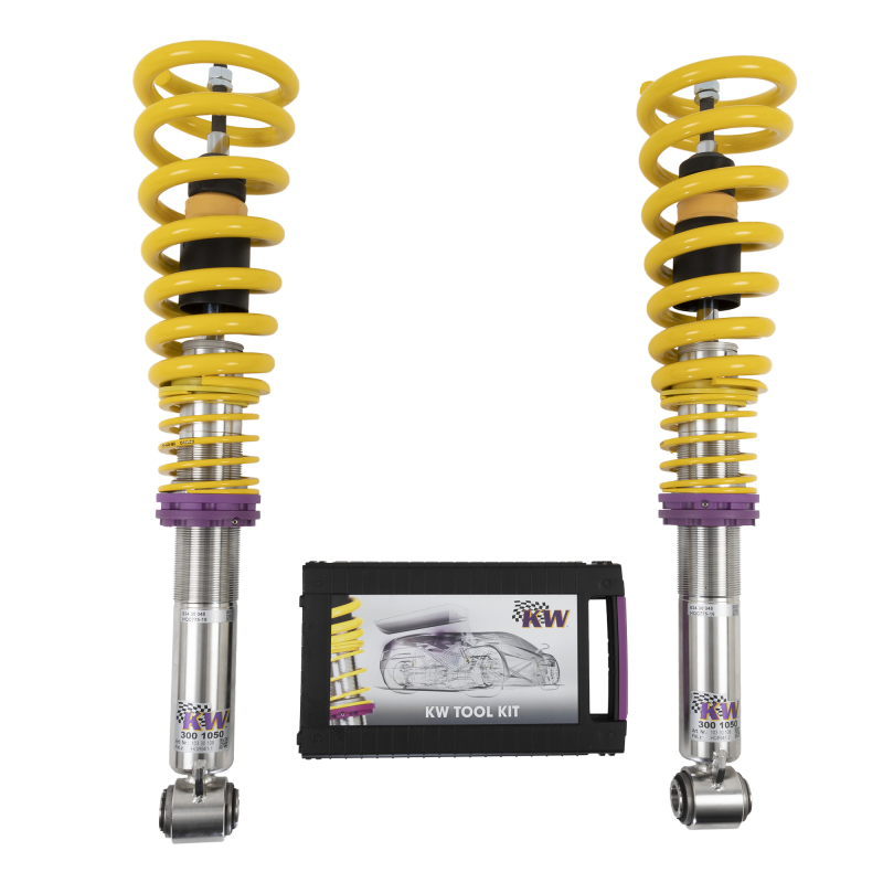 Ford F150 Coilover Suspension Kit - Front - Belltech - KW V1, Height Adjustable, Stainless Steel - `04-`13