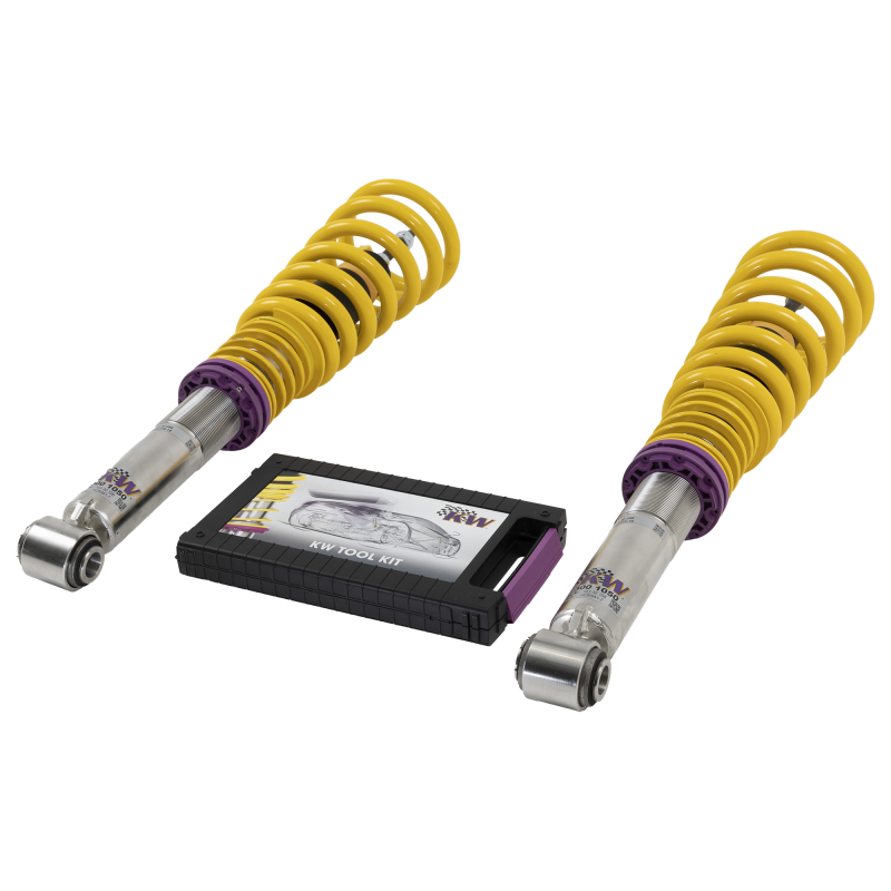 Ford F150 Coilover Suspension Kit - Front - Belltech - KW V1, Height Adjustable, Stainless Steel - `04-`13