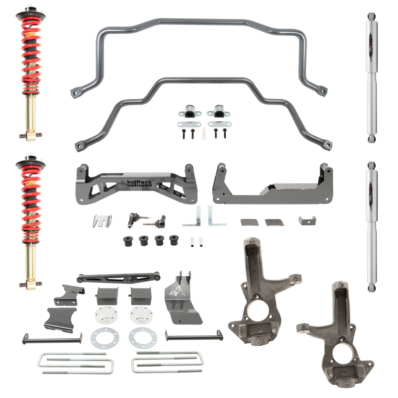 Chevrolet Silverado 1500 Suspension Lift Kit - Front + Rear - Belltech - 7-9