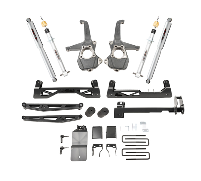 Chevrolet Silverado 1500 Suspension Lift Kit - Front + Rear - Belltech - 6-8