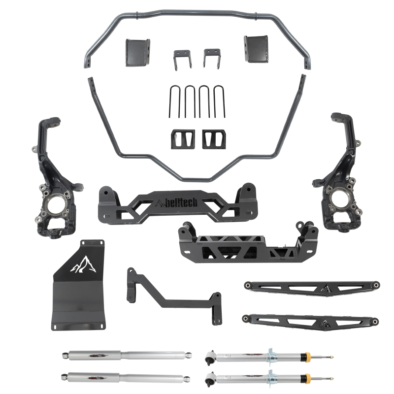 Ford F-150 Suspension Lift Kit - Front + Rear - Belltech - Trail Performance 6-7in. Base Lift Kit w/ Shocks - `21-`27