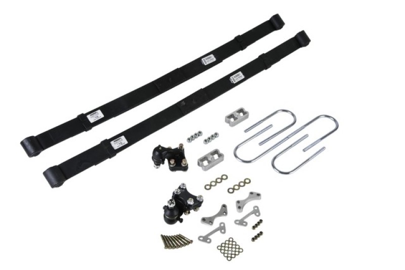 GMC Canyon Lowering Kit - Front + Rear - Belltech - Complete Kit W/O Shocks - `04-`12