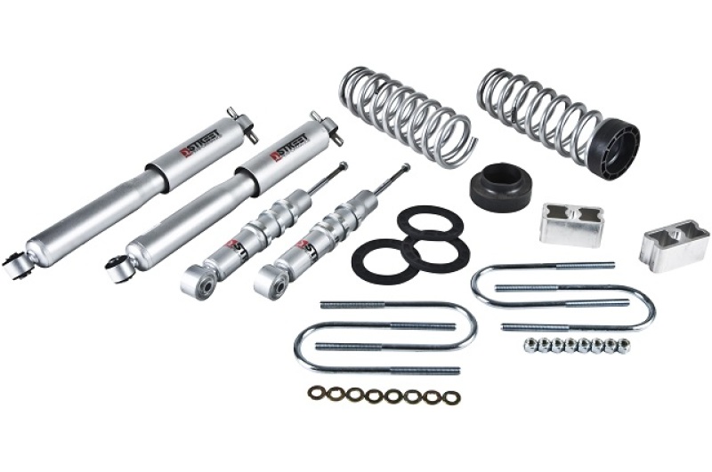 GMC Canyon Coilover Suspension Kit - Front + Rear - Belltech - Street Performance - `04-`12