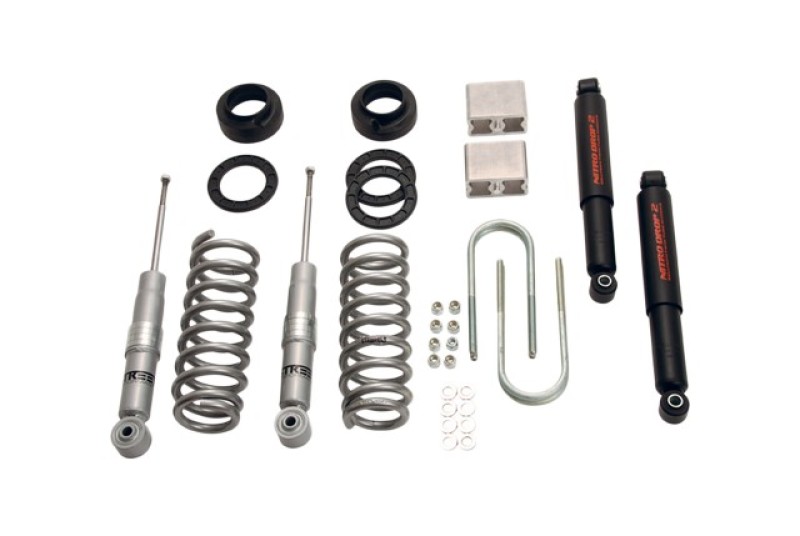 GMC Canyon Coilover Suspension Kit - Front + Rear - Belltech - Street Performance - `04-`12