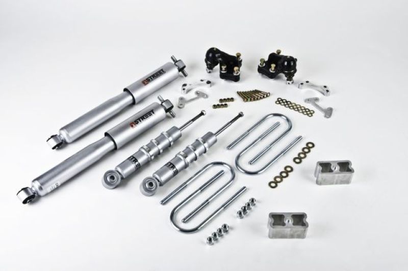 GMC Canyon Coilover Suspension Kit - Front + Rear - Belltech - Street Performance Shocks - `04-`12