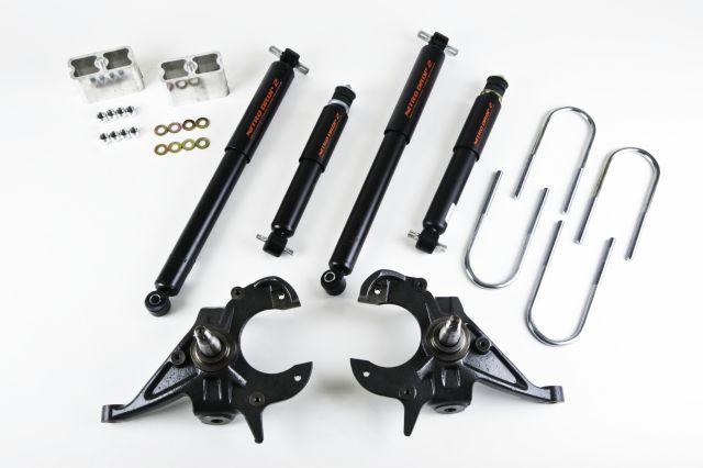 Chevrolet S10 Coilover Suspension Kit - Front + Rear - Belltech - Nitro Drop II - `82-`04
