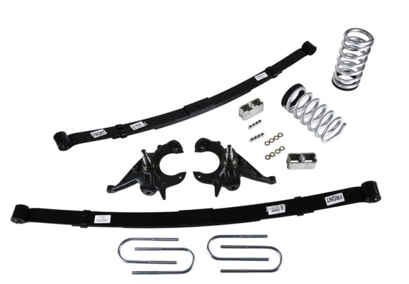 Chevrolet S10 Pickup Lowering Kit - Front And Rear - Belltech - W/O Shocks - `82-`04