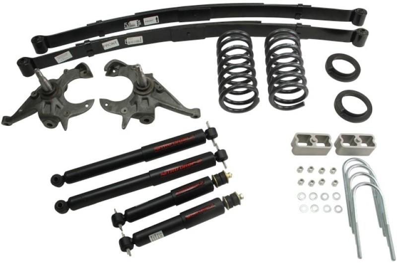 Chevrolet S15 Pickup Coilover Suspension Kit - Front And Rear - Belltech - With ND2 Shocks - `82-`04