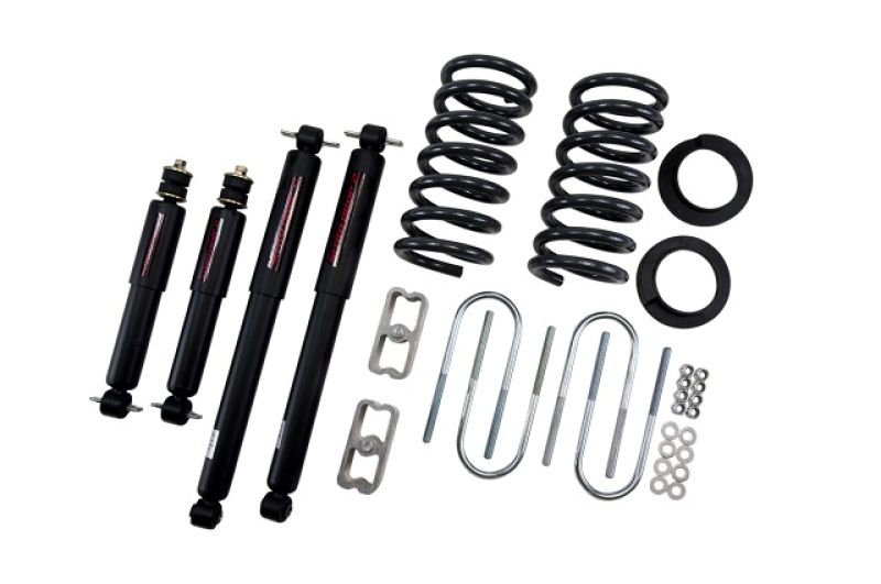 Chevrolet S15 Pickup Lowering Kit - Front and Rear - Belltech - ND2 Shocks - `82-`04