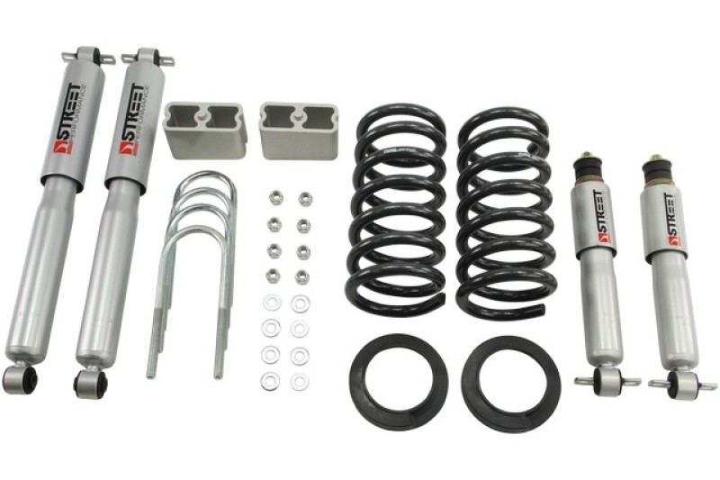 Chevrolet S10 Coilover Suspension Kit - Front + Rear - Belltech - SP Shocks - `82-`04