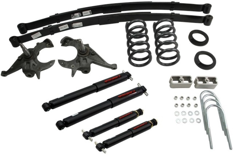 Chevrolet S10 Suspension Lowering Kit - Front + Rear - Belltech - Nitro Drop 2 - `94-`04