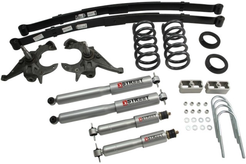 GMC S15 Pickup Lowering Kit - Front + Rear - Belltech - Street Performance Shocks - `94-`04