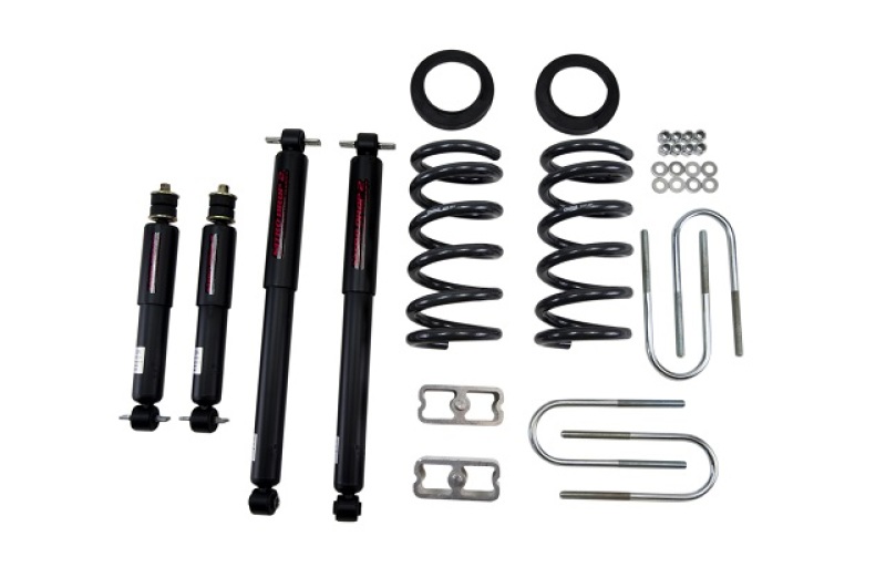 Chevrolet S10 Coilover Suspension Kit - Front + Rear - Belltech - With Nitro Drop 2 Shocks - `94-`04
