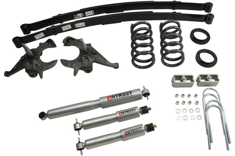 Chevrolet S10 Suspension Lowering Kit - Front + Rear - Belltech - SP Shocks - `94-`04