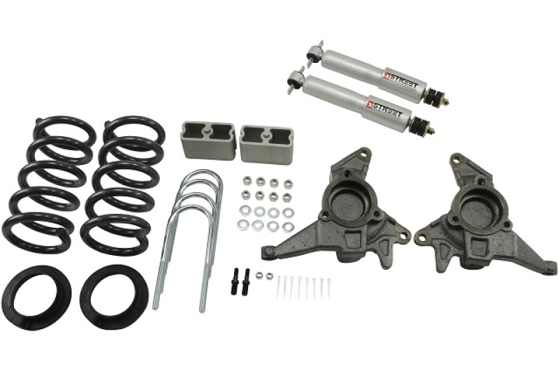 Chevrolet Blazer Coilover Suspension Kit - Front + Rear - Belltech - SP Shocks - `98-`03