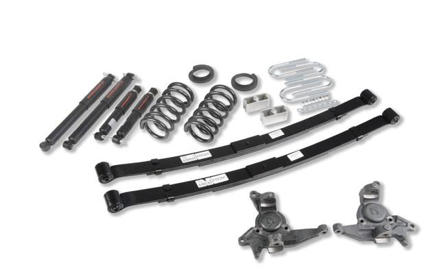Chevrolet Blazer Coilover Suspension Kit - Front + Rear - Belltech - Nitro Drop 2 - `98-`03