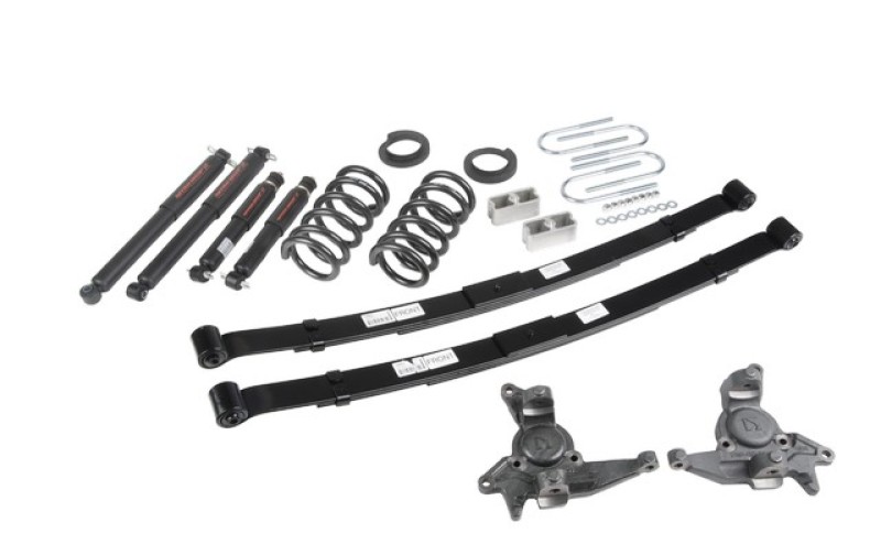 Chevrolet Blazer Coilover Suspension Kit - Front + Rear - Belltech - Nitro Drop 2 - `98-`03