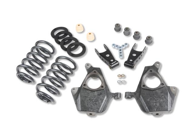 Chevrolet Silverado Suspension Lowering Kit - Front + Rear - Belltech - `07-`13