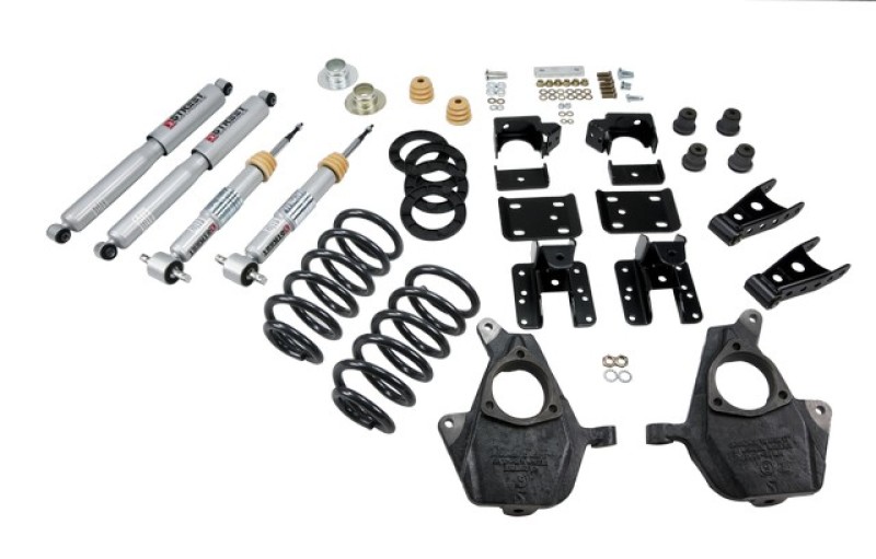 GMC Sierra Coilover Suspension Kit - Front + Rear - Belltech - Street Performance - `07-`13
