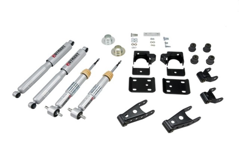 GMC Sierra Coilover Suspension Kit - Front + Rear - Belltech - Street Performance - `07-`13