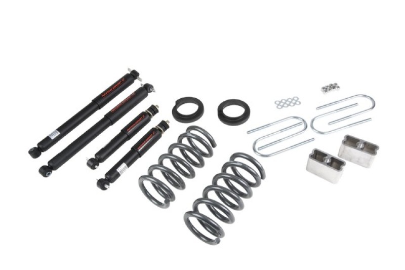 GMC S15 Pickup Coilover Suspension Kit - Front + Rear - Belltech - ND2 Shocks - `94-`04