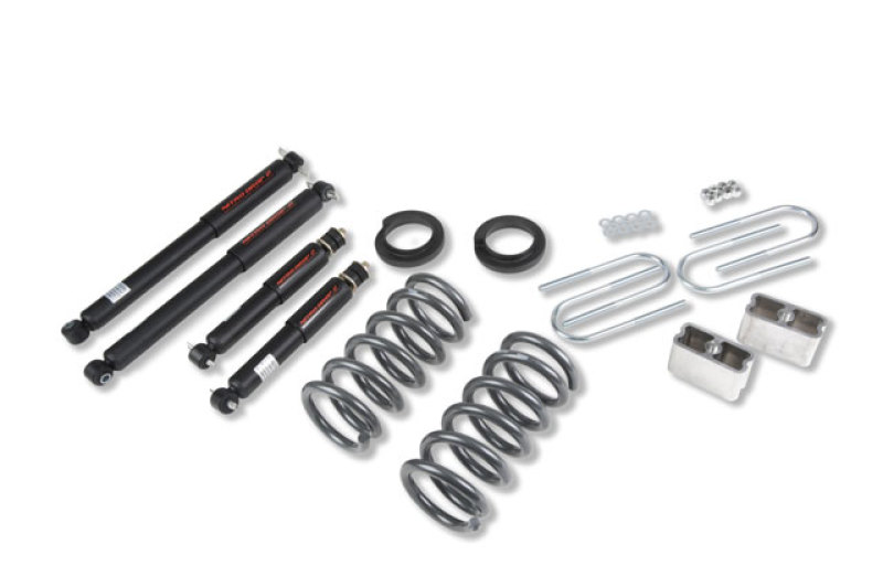 GMC S15 Pickup Coilover Suspension Kit - Front + Rear - Belltech - ND2 Shocks - `94-`04