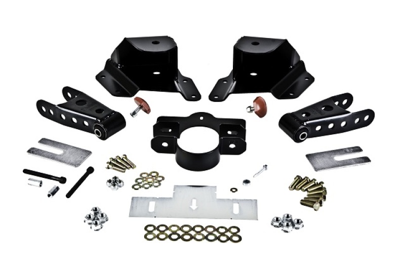Chevrolet Silverado 1500 Shackle and Hanger Kit - Rear - Belltech - 3 Inch Drop - `99-`06