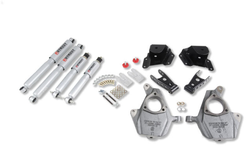 Chevrolet Sierra Coilover Suspension Kit - Front + Rear - Belltech - Street Performance Shocks - `99-`06