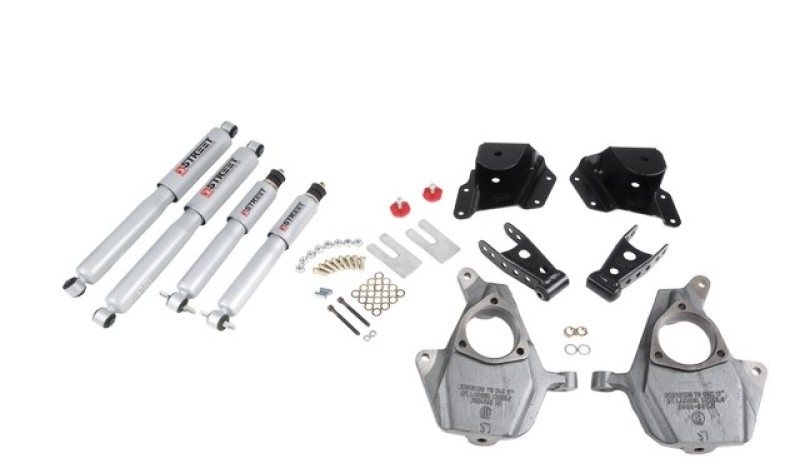 Chevrolet Silverado Coilover Suspension Kit - Front + Rear - Belltech - Street Performance Shocks - `99-`06