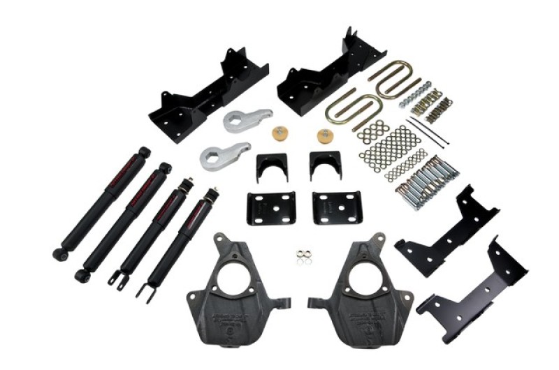 Chevrolet Sierra Lowering Kit - Front + Rear - Belltech - ND2 Shocks - `05-`06