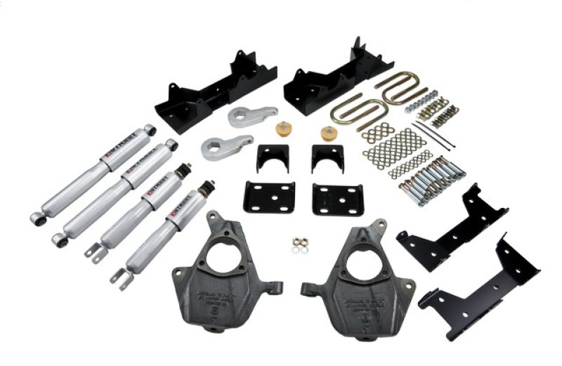 Chevrolet Silverado Coilover Suspension Kit - Front + Rear - Belltech - SP Shocks - `05-`06
