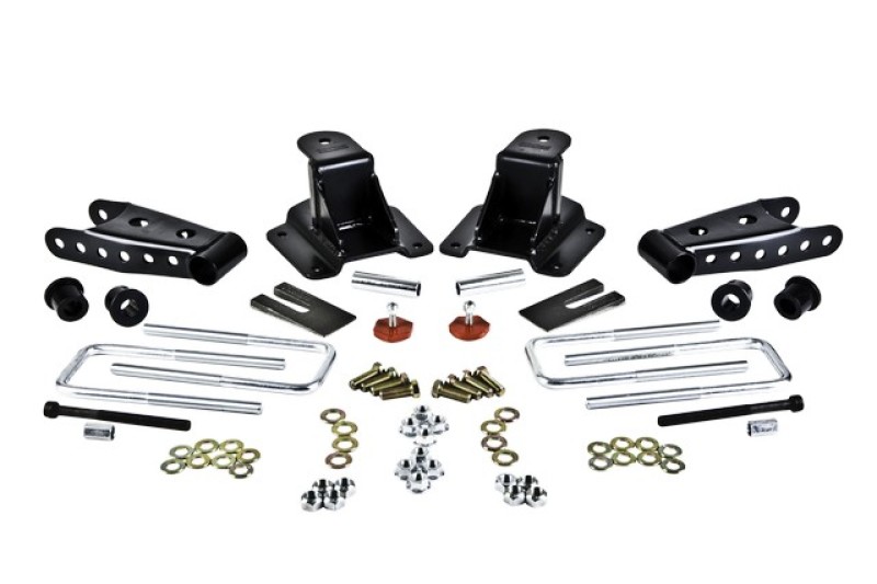 Dodge Ram 3500 Shackle and Hanger Kit - Rear - Belltech - 4