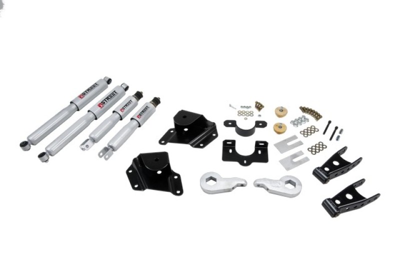 Chevrolet Silverado Suspension Lowering Kit - Front and Rear - Belltech - Street Performance - `05-`06