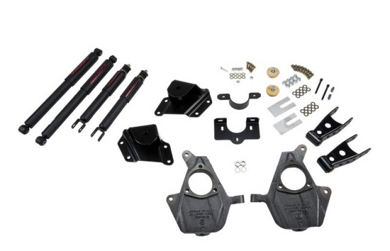 GMC Sierra Lowering Kit - Front + Rear - Belltech - ND2 Shocks - `99-`00