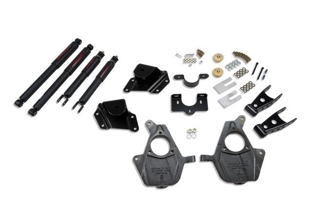 GMC Sierra Lowering Kit - Front + Rear - Belltech - ND2 Shocks - `99-`00