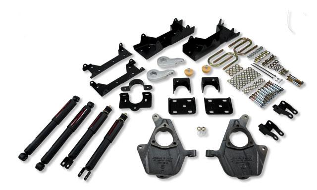 Chevrolet Silverado Coilover Suspension Kit - Front + Rear - Belltech - ND2 Shocks - `05-`06