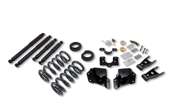 Chevrolet Silverado Coilover Suspension Kit - Front + Rear - Belltech - Nitro Drop 2 - `99-`06