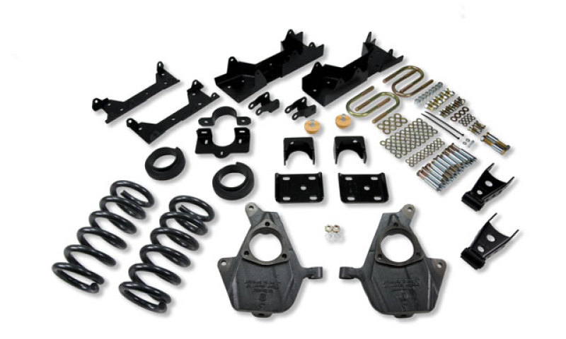 Chevrolet Silverado Coilover Suspension Kit - Front + Rear - Belltech - Complete Kit without Shocks - `01-`06
