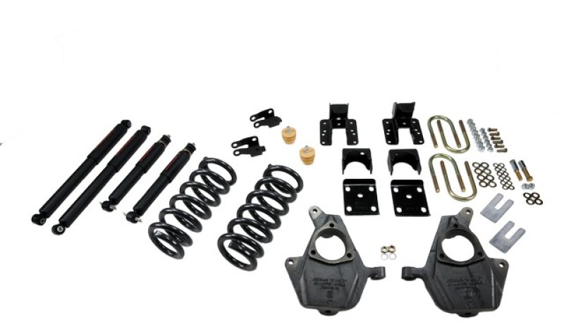GMC Sierra Lowering Kit - Front + Rear - Belltech - ND2 Shocks - `04-`06