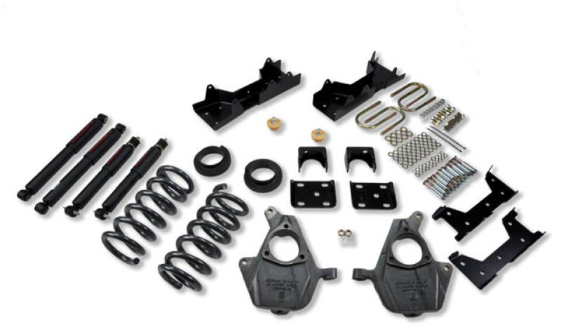 GMC Sierra Coilover Suspension Kit - Front + Rear - Belltech - Nitro Drop 2 - `04-`06