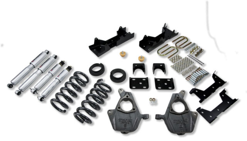 GMC Sierra Coilover Suspension Kit - Front + Rear - Belltech - Street Performance - `04-`06