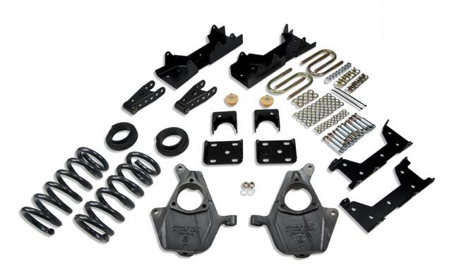 GMC Sierra Coilover Suspension Kit - Front + Rear - Belltech - `04-`06