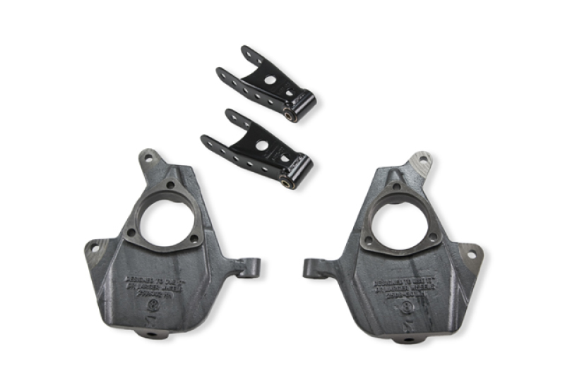 Chevrolet Silverado SS Suspension Lowering Kit - Front + Rear - Belltech - Complete Kit W/O Shocks - `03-`07