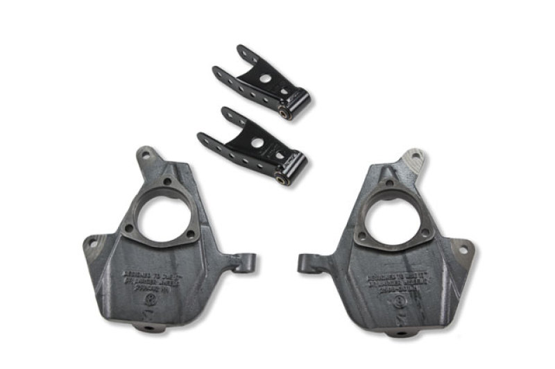 GMC Sierra Denali Suspension Lowering Kit - Front + Rear - Belltech - Complete Kit W/O Shocks - `01-`04