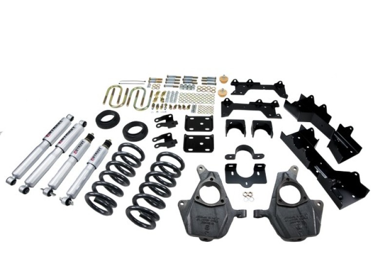 Chevrolet Sierra Coilover Suspension Kit - Front + Rear - Belltech - Street Performance - `99-`00
