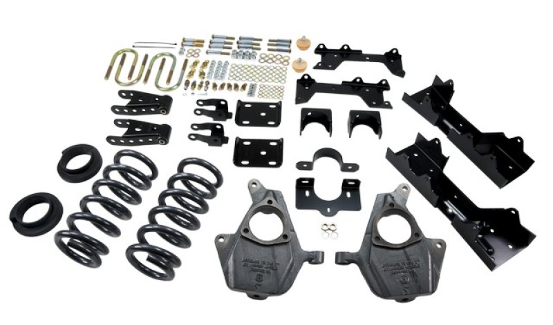 Chevrolet Sierra Suspension Lowering Kit - Front + Rear - Belltech - `99-`00