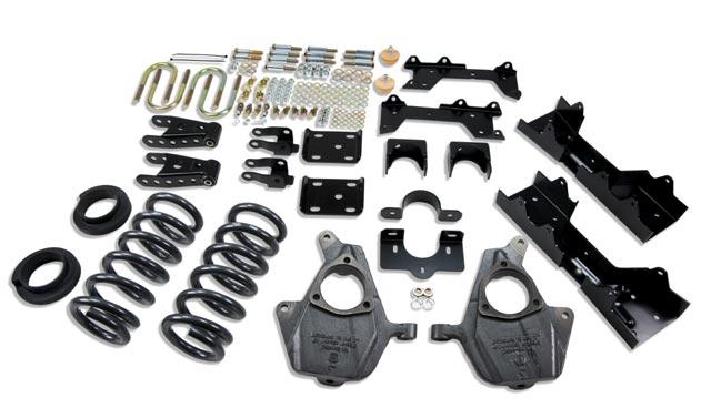 Chevrolet Sierra Suspension Lowering Kit - Front + Rear - Belltech - `99-`00