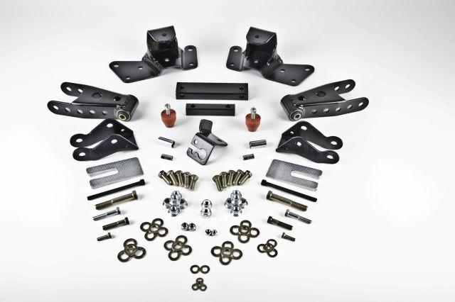 Chevrolet Sierra Shackle and Hanger Kit - Rear - Belltech - 4