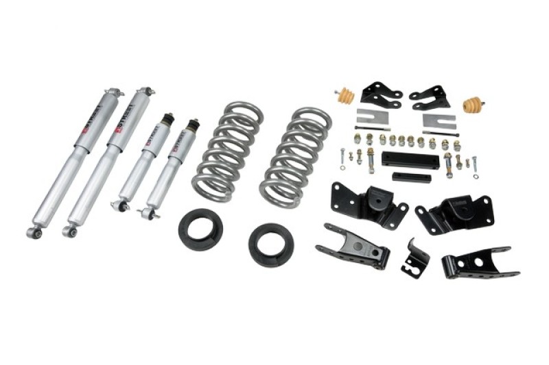 Chevrolet Silverado Lowering Kit - Front and Rear - Belltech - Street Performance - `97-`00
