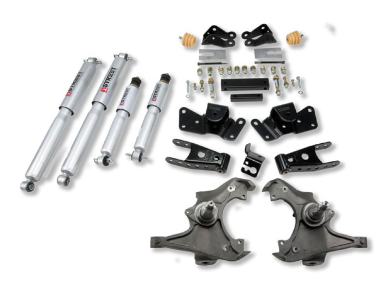 Chevrolet Silverado Coilover Suspension Kit - Front + Rear - Belltech - SP Shocks - `97-`00